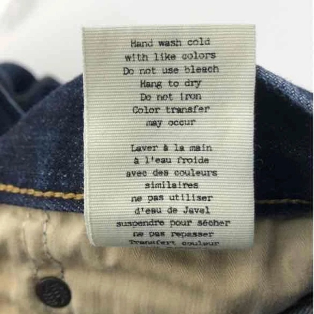 Rag & Bone Indigo Slim Jeans - Picture 8 of 8